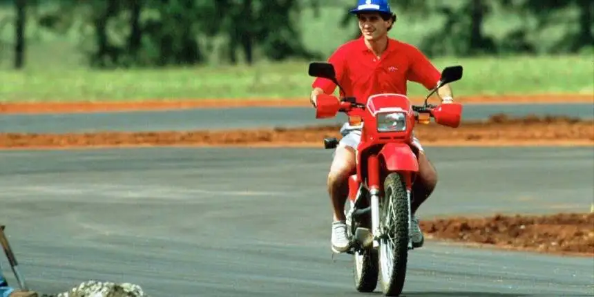 Honda NX 150 de Ayrton Senna