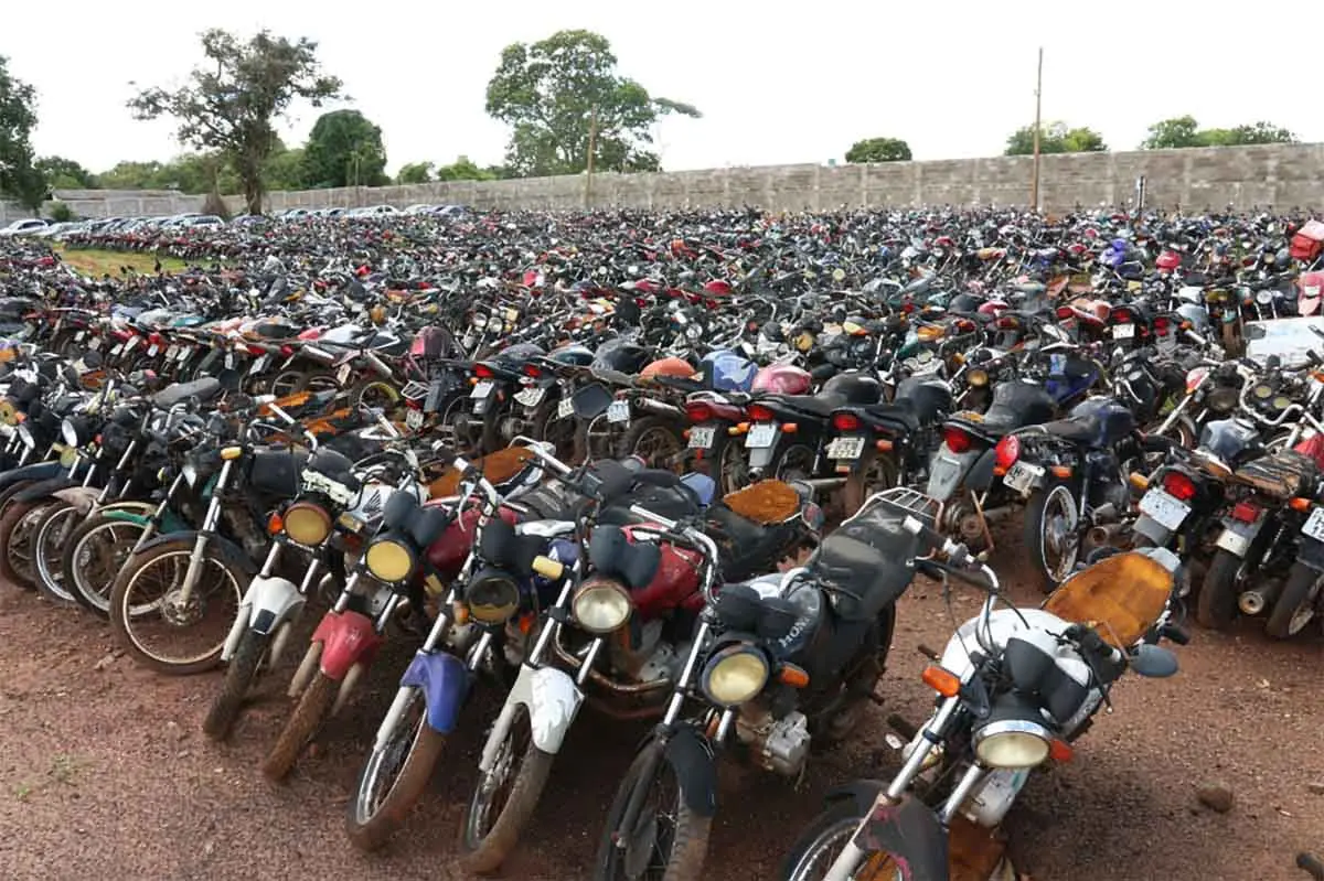 motos de leilão