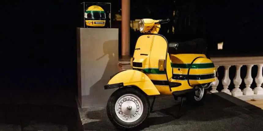 Scooter Vespa de Ayrton Senna