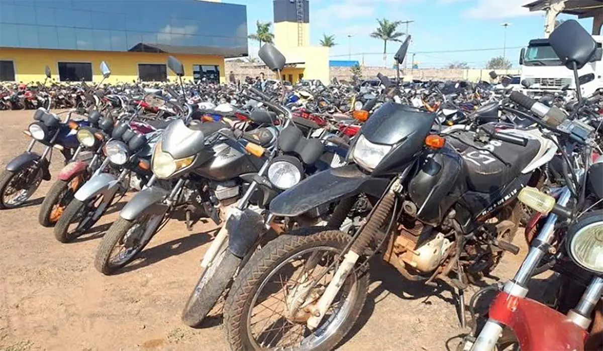 motos de leilão