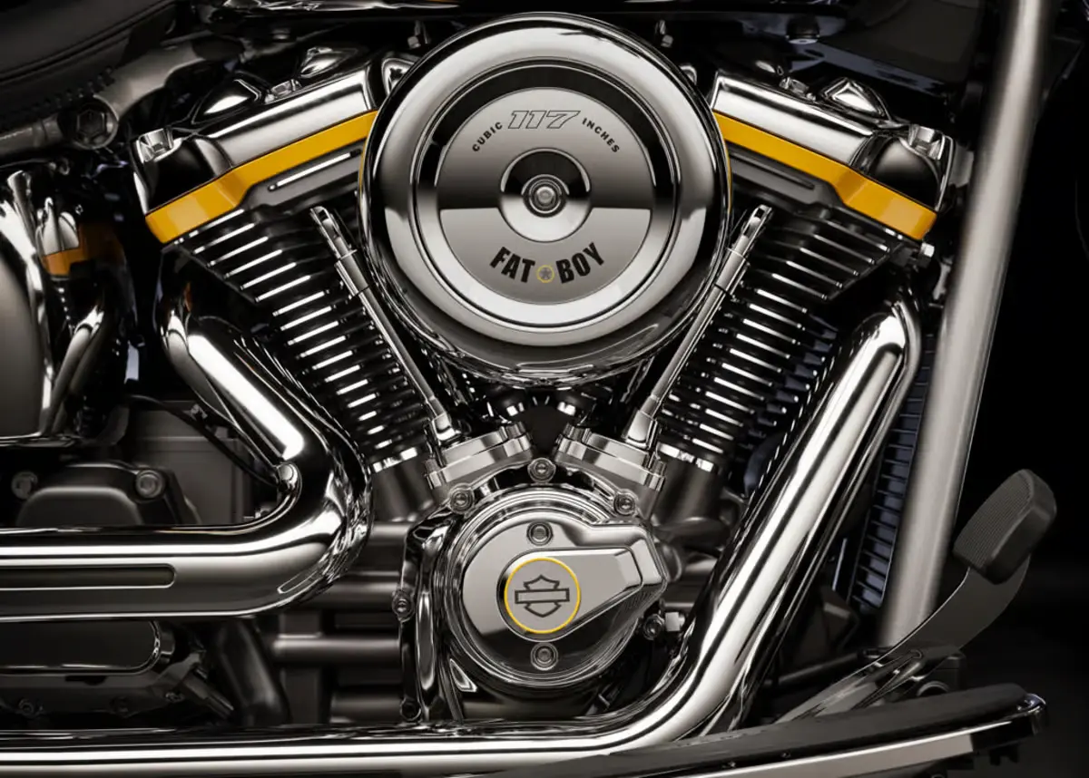 Harley-Davidson Fat Boy Cinza Ghos