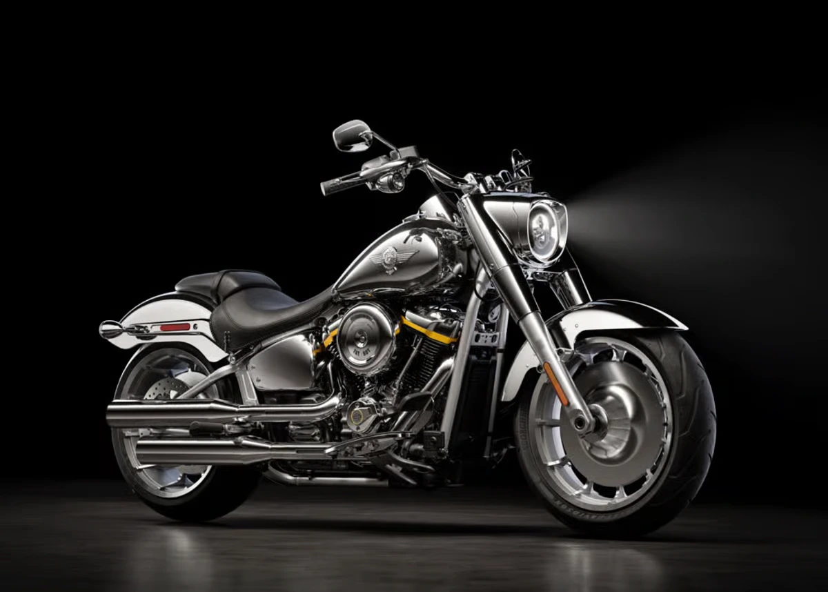 Harley-Davidson Fat Boy Grey Ghost