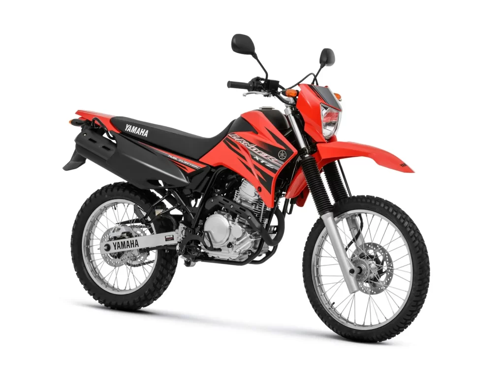 Yamaha XTZ 250 (2008-2010) Linha do tempo da Yamaha Lander 250