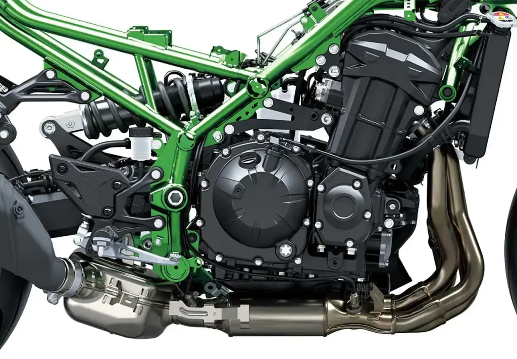 motor da nova Kawasaki Z900 SE 2026