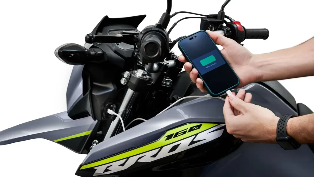 Honda NXR 160 Bros 2025 conectividade