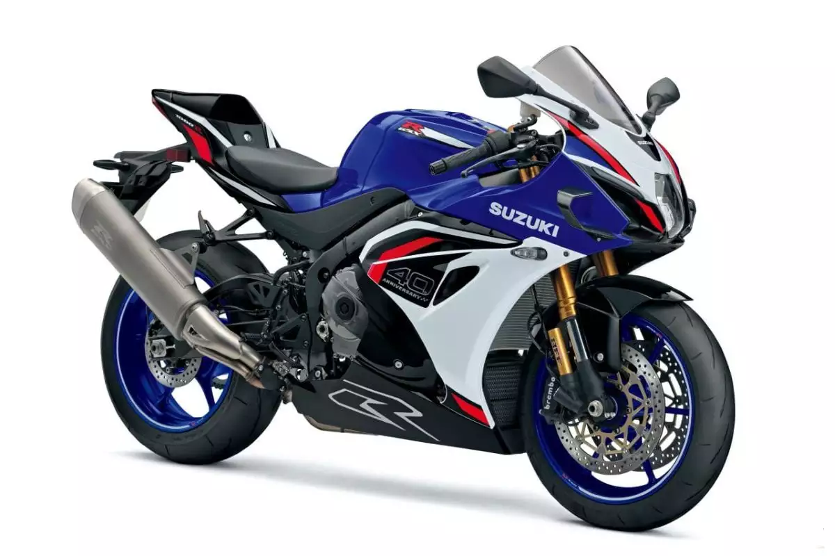 GSX-R1000R 2026 edição de 40 anos