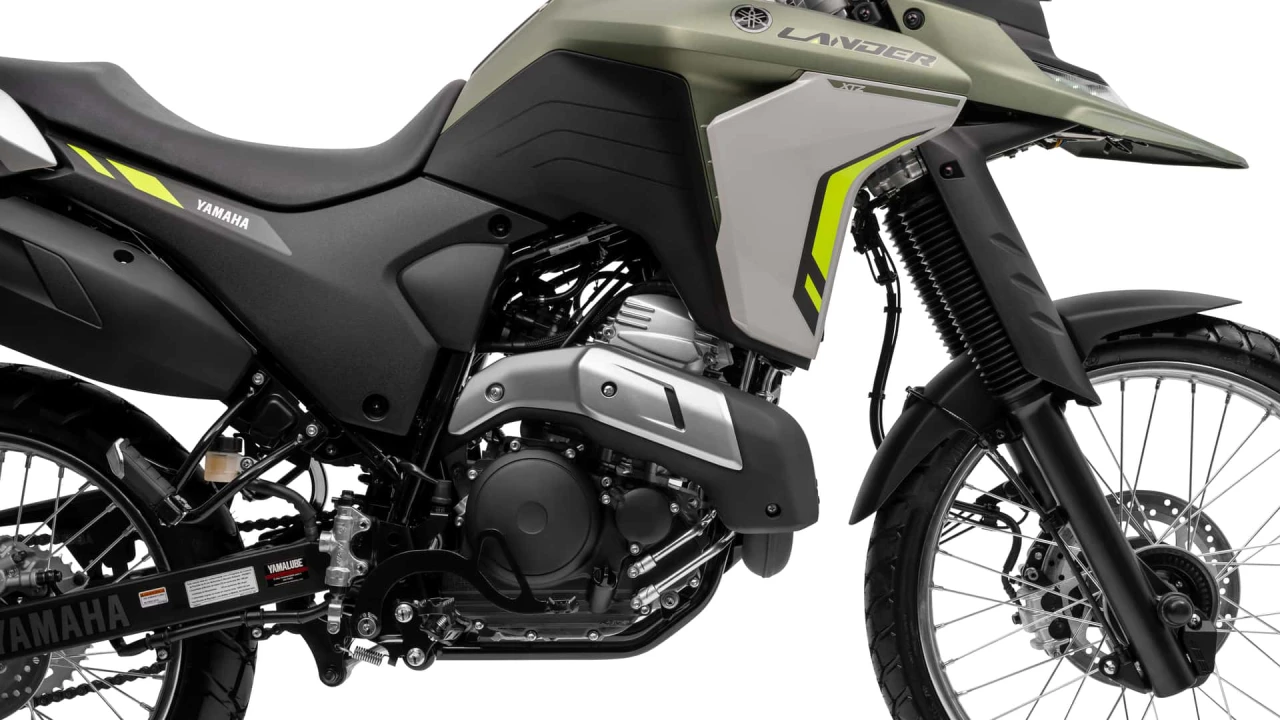 Cubo traseiro da Lander apresentando trinca