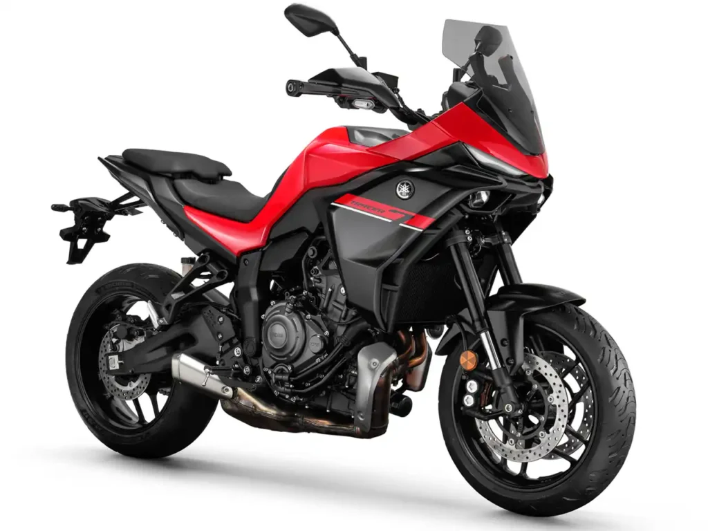 Yamaha Tracer 7 2027 vermelha