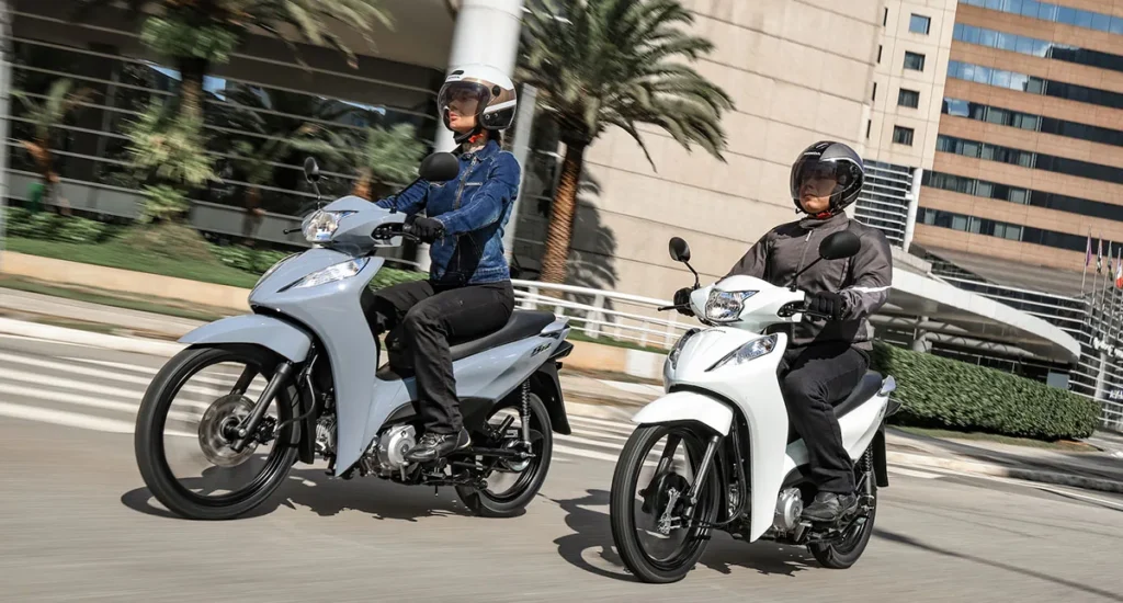 As 5 scooters mais vendidas do Brasil