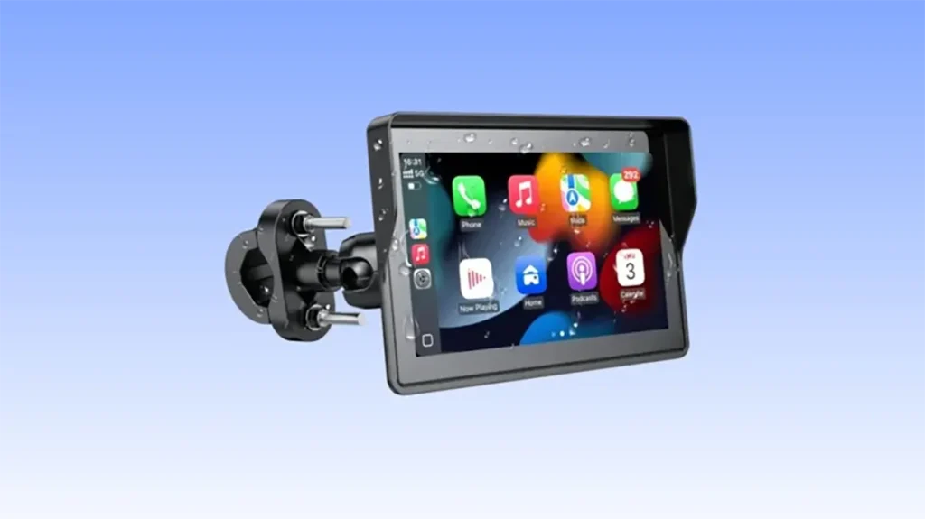Tela com Android Auto ou Apple CarPlay